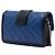 Borsa Crossbody Chanel Bicolor Quilted Lambskin Elegant CC Flap Wallet on Chain Blu