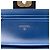 Borsa Crossbody Chanel Bicolor Quilted Lambskin Elegant CC Flap Wallet on Chain Blu - vista 4
