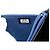Borsa Crossbody Chanel Bicolor Quilted Lambskin Elegant CC Flap Wallet on Chain Blu - vista 5
