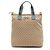 Beige Gucci GG Canvas Web Vertical Tote