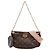 Borsa Satchel Louis Vuitton Monogram Multi Pochette Accessoires Marrone