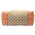 Borsa Satchel Gucci GG Canvas Heart Bit Marrone - vista 3