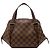 Borsa a mano Louis Vuitton Damier Ebene Belem PM Marrone