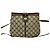 Borsa a tracolla Gucci GG Supreme Web marrone