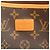 Borsa a tracolla Louis Vuitton Monogram Saumur 35 Marrone - vista 5