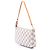 Louis Vuitton Damier Azur Pochette Accessoires Schultertasche Weiß - Ansicht 2