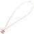 Collana con ciondolo smaltato Chanel CC placcato oro D'oro - vista 4