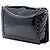 Borsa a tracolla Chanel Boy Reverso Flap Extra Large in vernice nera Nero - vista 2