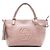 Borsa Soho Cellarius Small in pelle martellata rosa Gucci
