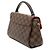 Borsa Louis Vuitton Damier Ebene Croisette Marrone - vista 2