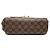 Borsa Louis Vuitton Damier Ebene Croisette Marrone - vista 3