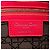 Borsa Lady Dior Satchel Large in pelle d'agnello Cannage rossa Dior Rosso - vista 5