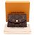 Monedero Louis Vuitton Monogram Rosalie Marrón Castaño - vista 11