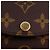 Monedero Louis Vuitton Monogram Rosalie Marrón Castaño - vista 8