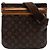 Bolso bandolera Louis Vuitton Monogram Bosphore Pochette Marrón Castaño