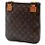 Bolso bandolera Louis Vuitton Monogram Bosphore Pochette Marrón Castaño - vista 2
