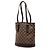 Bucket Borsa a secchiello Louis Vuitton Damier Ebene Marais Marrone - vista 2
