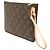 Pouch Louis Vuitton Monogram Neverfull MM Marrone - vista 2