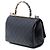 Borsa a patta Chanel Medium Quilted Lambskin La Parisienne Nera Nero - vista 2