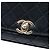 Borsa a patta Chanel Medium Quilted Lambskin La Parisienne Nera Nero - vista 6