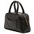 Borsa Bowling Chanel CC Matelassé in Pelle Caviar Nera Nero - vista 2