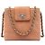 Borsa a tracolla Chanel CC in camoscio marrone