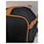 Yves Saint Laurent Sac seau en toile noire et cuir marron  - vue 16