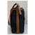 Yves Saint Laurent Sac seau en toile noire et cuir marron  - vue 8