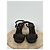 Sandali wedge in pelle marrone scuro da donna Prada - vista 3