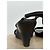 Sandali wedge in pelle marrone scuro da donna Prada - vista 8