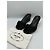 Mules con zeppa Prada eleganti realizzate in pelle liscia nera Nero - vista 2