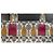 Borsa Tote Gucci Firenze 1921 - Design Pigna Rosso Beige Verde Giallo - vista 19