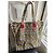 Borsa Tote Gucci Firenze 1921 - Design Pigna Rosso Beige Verde Giallo - vista 7