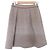 Autre Marque Falda trapecio de tweed de seda y lana FOXEY Castaño