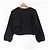 Autre Marque DAKS kurzer Strickcardigan Schwarz - Ansicht 2