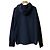 Autre Marque BLAMINK Kapuzenpullover aus Baumwolle mit Reißverschluss Blau - Ansicht 2