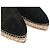 Scarpe basse espadrilles in camoscio Prada Nero - vista 4