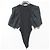 Autre Marque Bodysuit Layered Like Bodysuit SELENAHELIOS Negro - vista 4