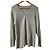 Autre Marque Fascinating Leinen-Stricktop Deuxieme Classe Braun