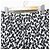 Stella Mc Cartney Pantalones slim de estampado de leopardo Stella McCartney Negro Blanco - vista 3