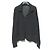 Autre Marque Diagram Grace Continental Mesh V Neck Knit Top Negro