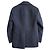 Abrigo P Coat de lana LANVIN Azul Azul marino - vista 2