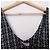 Autre Marque COEL Tweed Jumper Kleid Schwarz - Ansicht 3