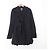 Abrigo Balloon de doble botonadura Armani Exchange Negro