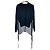 Autre Marque Top de punto plisado GRACE CONTINENTAL Negro - vista 3
