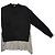 Autre Marque Top de punto plisado GRACE CONTINENTAL Negro - vista 4