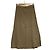 Autre Marque Falda de punto de mezcla de cachemira BEAUTY&YOUTH Castaño - vista 2