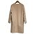 Autre Marque Abrigo largo sin cuello INED Beige - vista 2