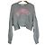 Autre Marque Ray BEAMS Kurzes Sweatshirt Braun