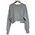 Autre Marque Ray BEAMS Kurzes Sweatshirt Braun - Ansicht 2